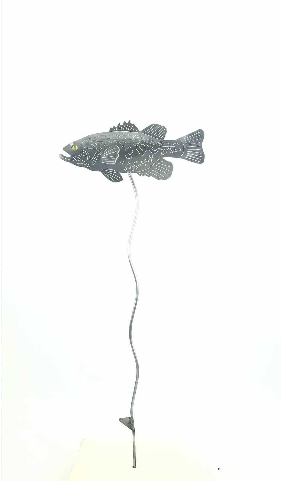 Large Mouth Bass Garden Stake