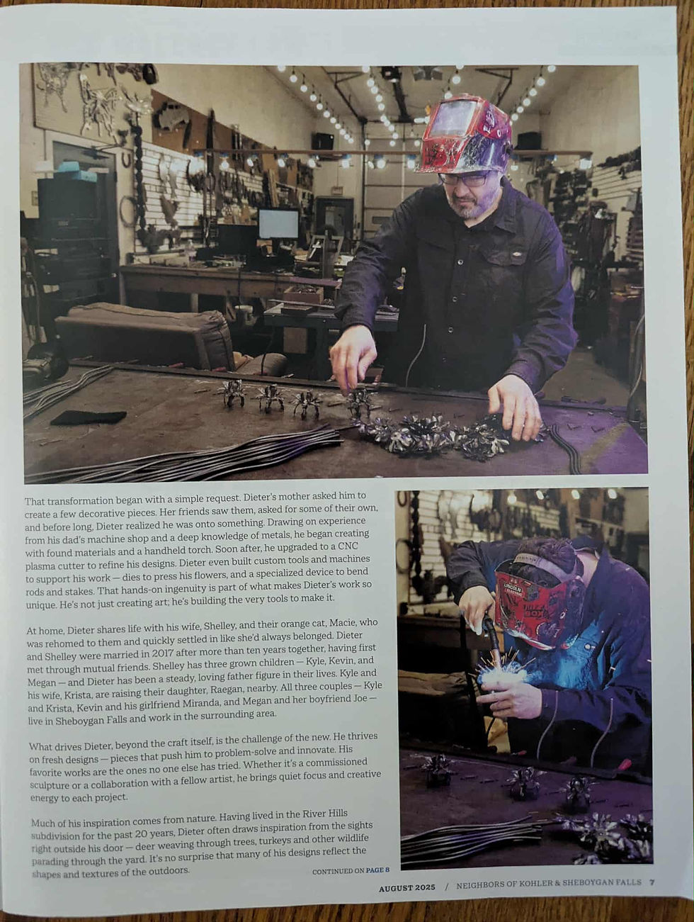 Neighbors of Kohler & Sheboygan Falls Cover story