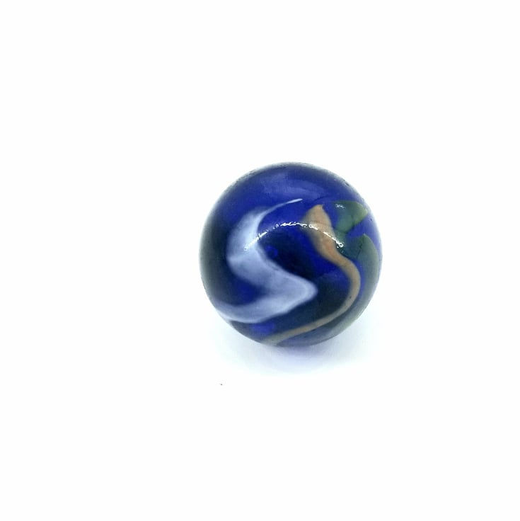 Thumbnail: Metal and Glass Garden Stake