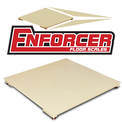 Enforcer Frameless Floor Scales with Smooth Decks