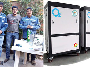 UMSS Sobresaliente Ante La Pandemia Por Fabricación De Contenedores de Oxigeno 