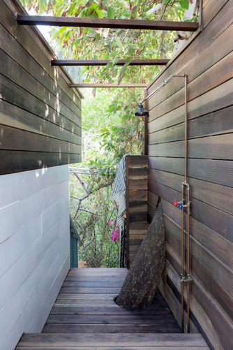 custom outdoor shower