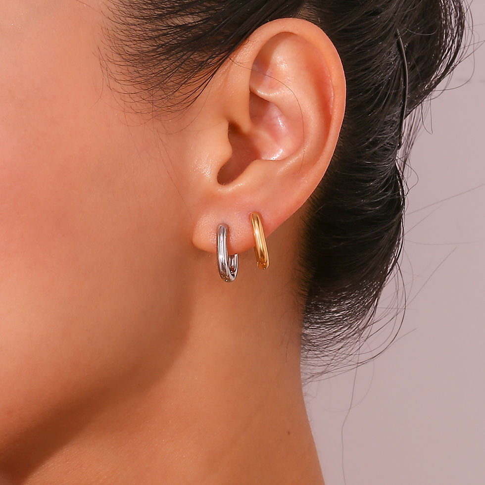 Thumbnail: Hula Hoop Earrings
