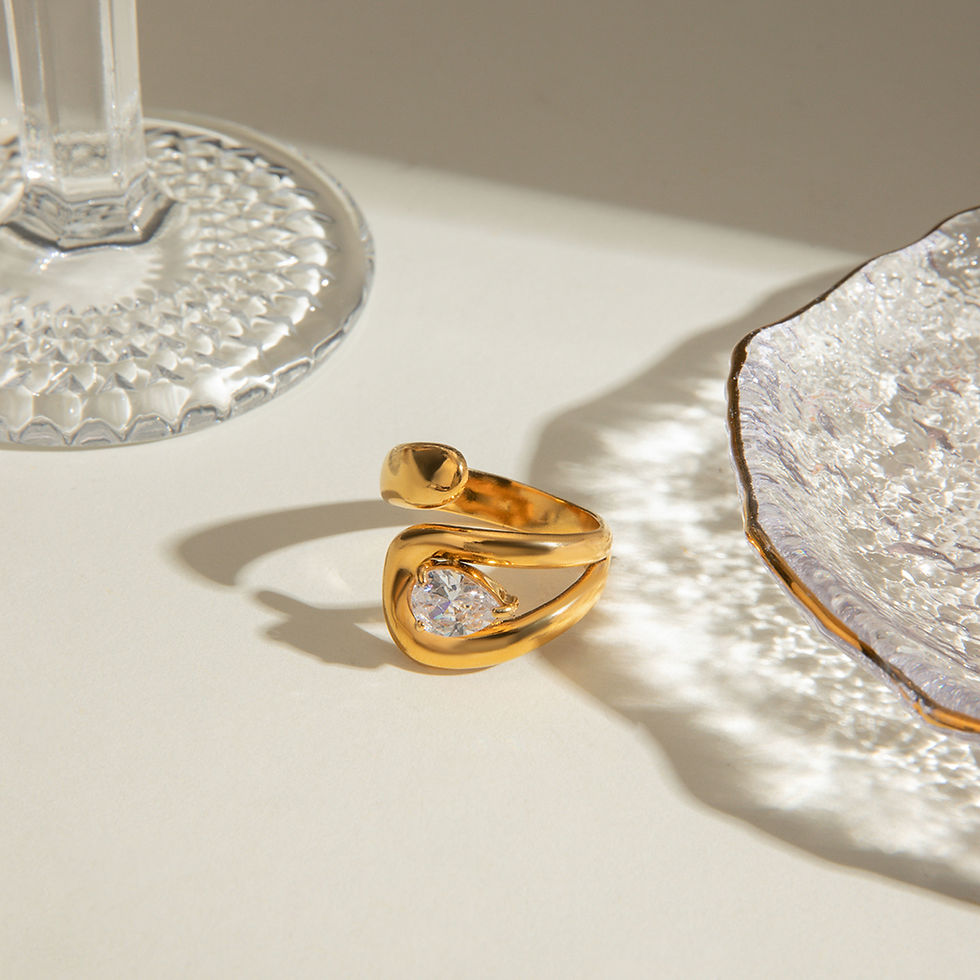 Teardrop Ring