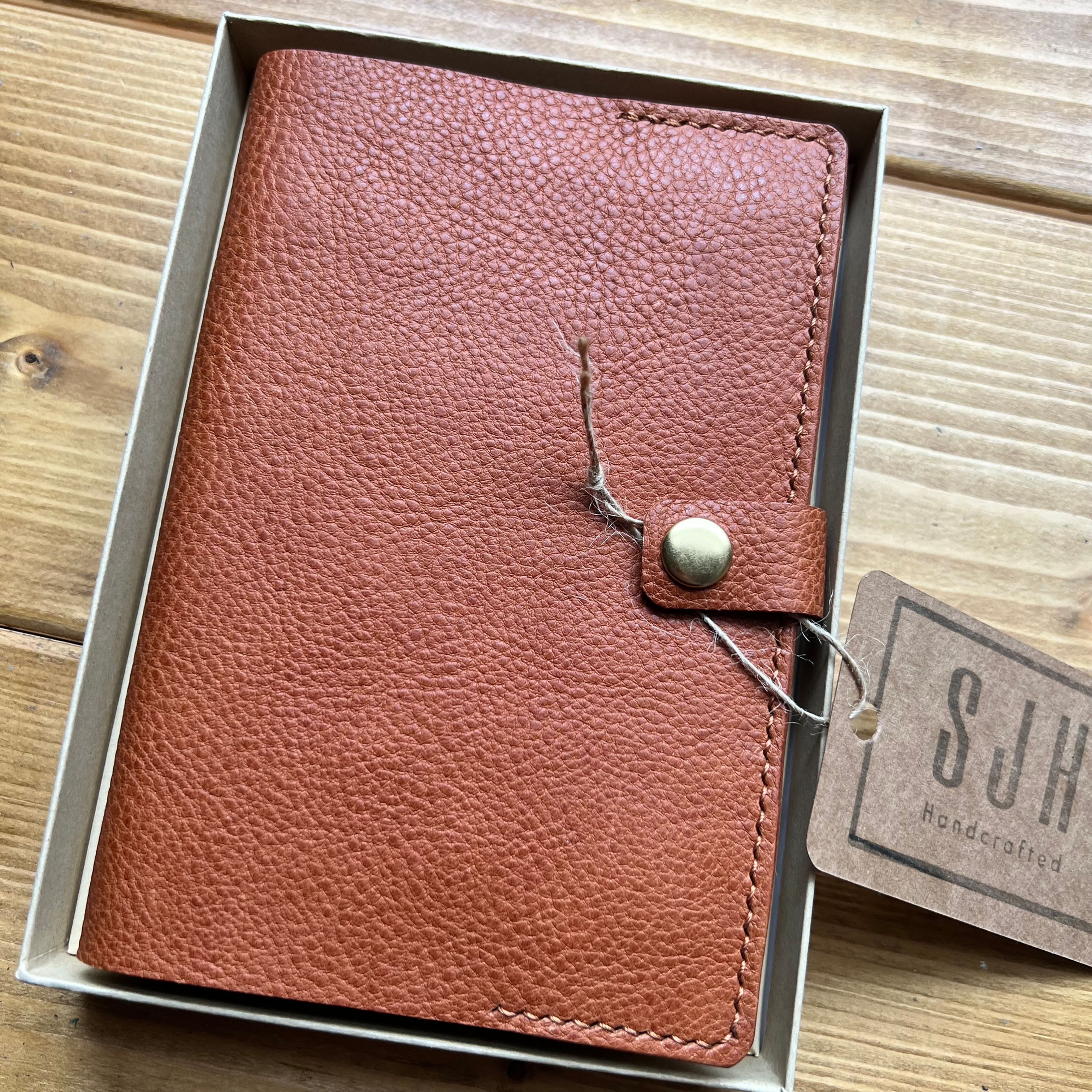A6 notebook holder - Tan