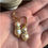 Thumbnail: Double Baroque Pearl Drop Earrings
