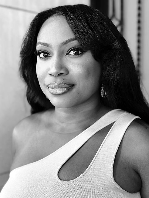 Nzingha Headshot Black & white.JPG