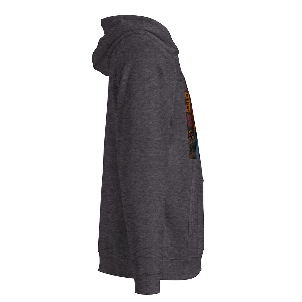 Thumbnail: O.S.L Unisex eco raglan hoodie