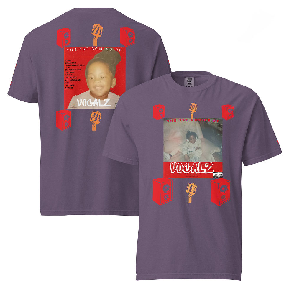Thumbnail: The 1st Coming Of Vocalz EXCLUSIVE MUSIC MERCH Unisex  t-shirt