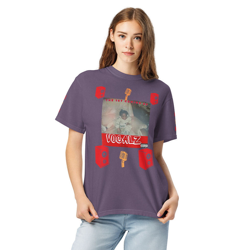 Thumbnail: The 1st Coming Of Vocalz EXCLUSIVE MUSIC MERCH Unisex  t-shirt