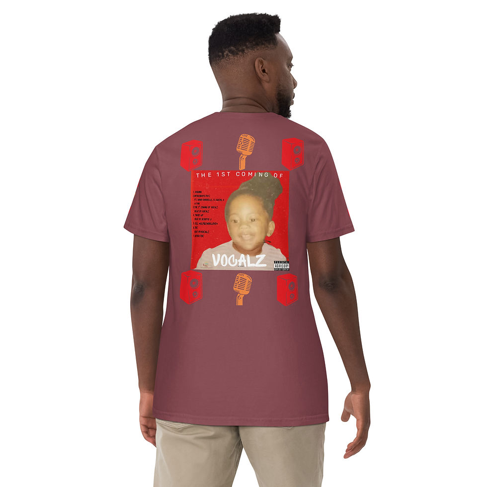 Thumbnail: The 1st Coming Of Vocalz EXCLUSIVE MUSIC MERCH Unisex  t-shirt