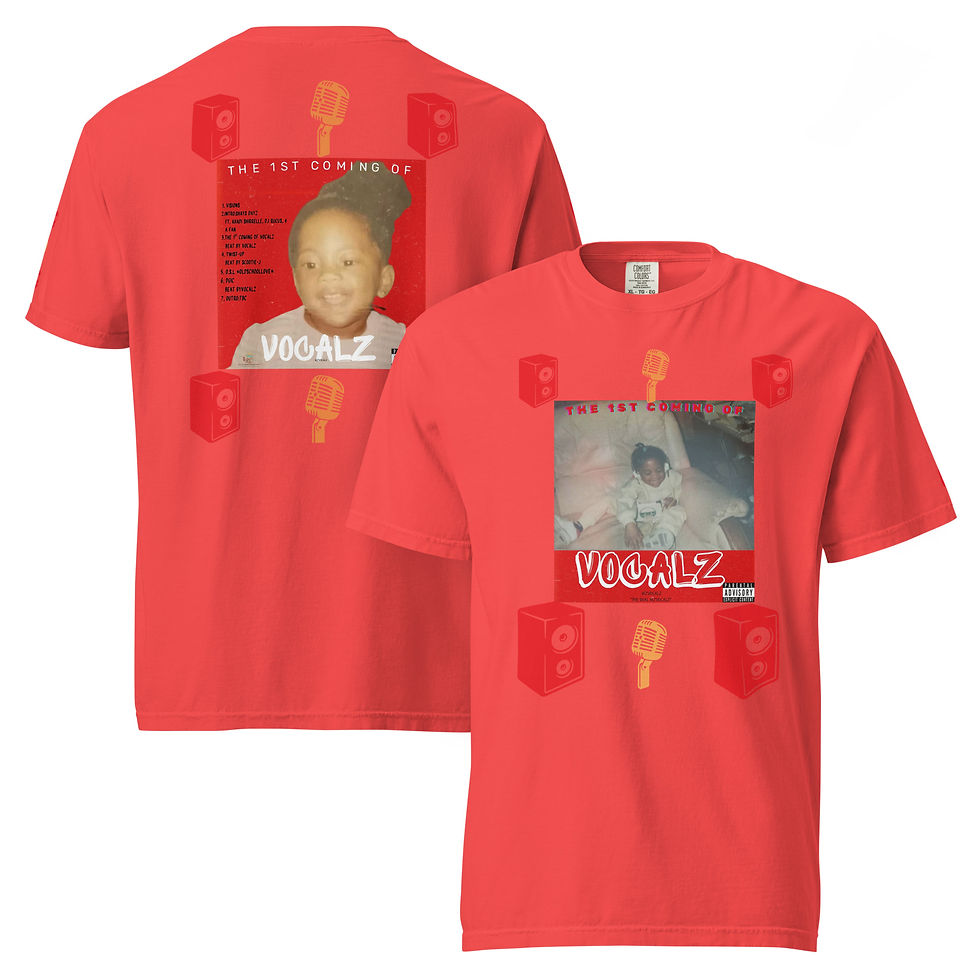 Thumbnail: The 1st Coming Of Vocalz EXCLUSIVE MUSIC MERCH Unisex  t-shirt