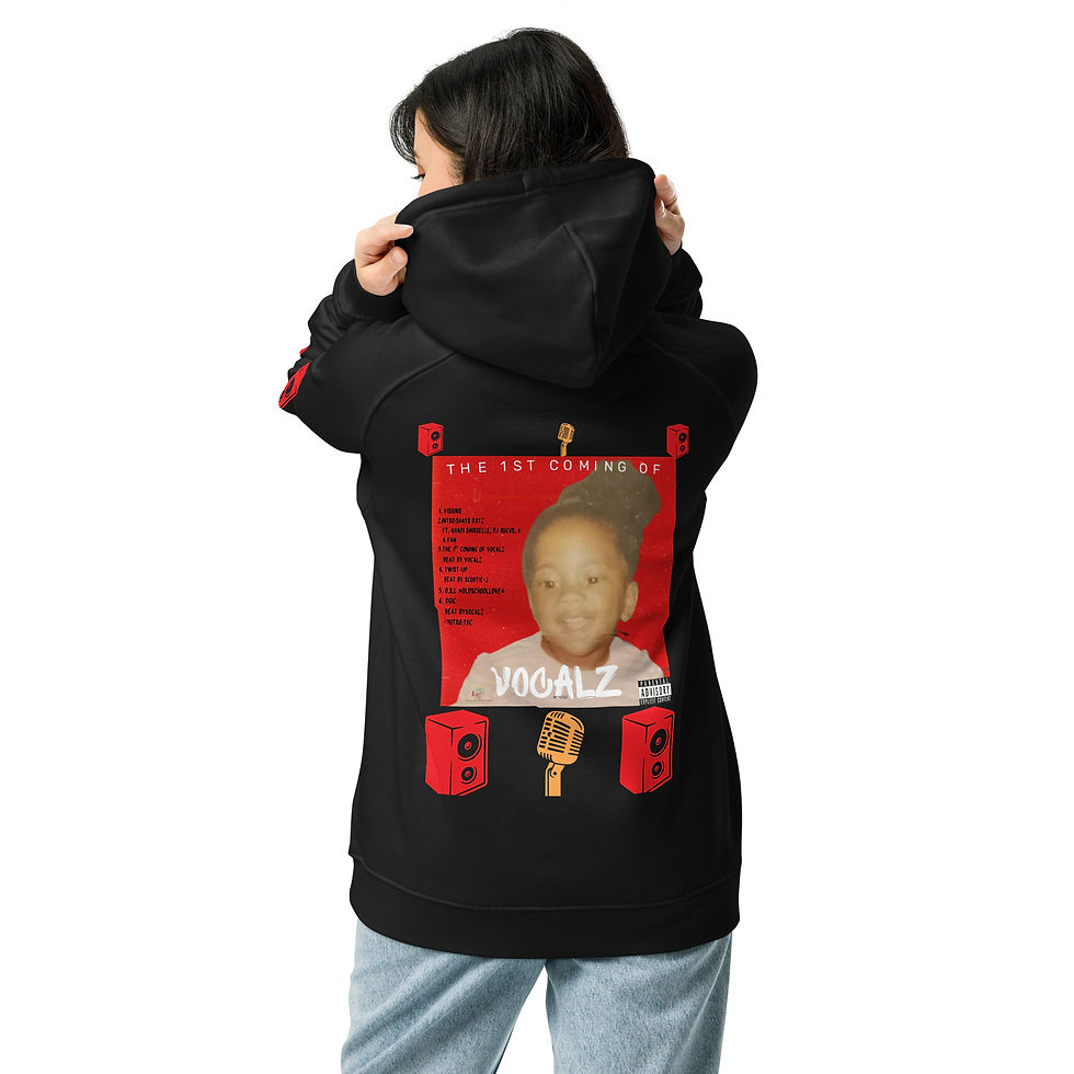 Thumbnail: The 1st Coming Of Vocalz EXCLUSIVE MUSIC MERCH Hoodie