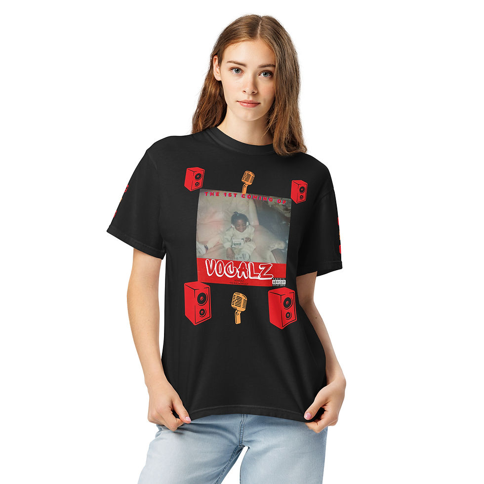 Thumbnail: The 1st Coming Of Vocalz EXCLUSIVE MUSIC MERCH Unisex  t-shirt