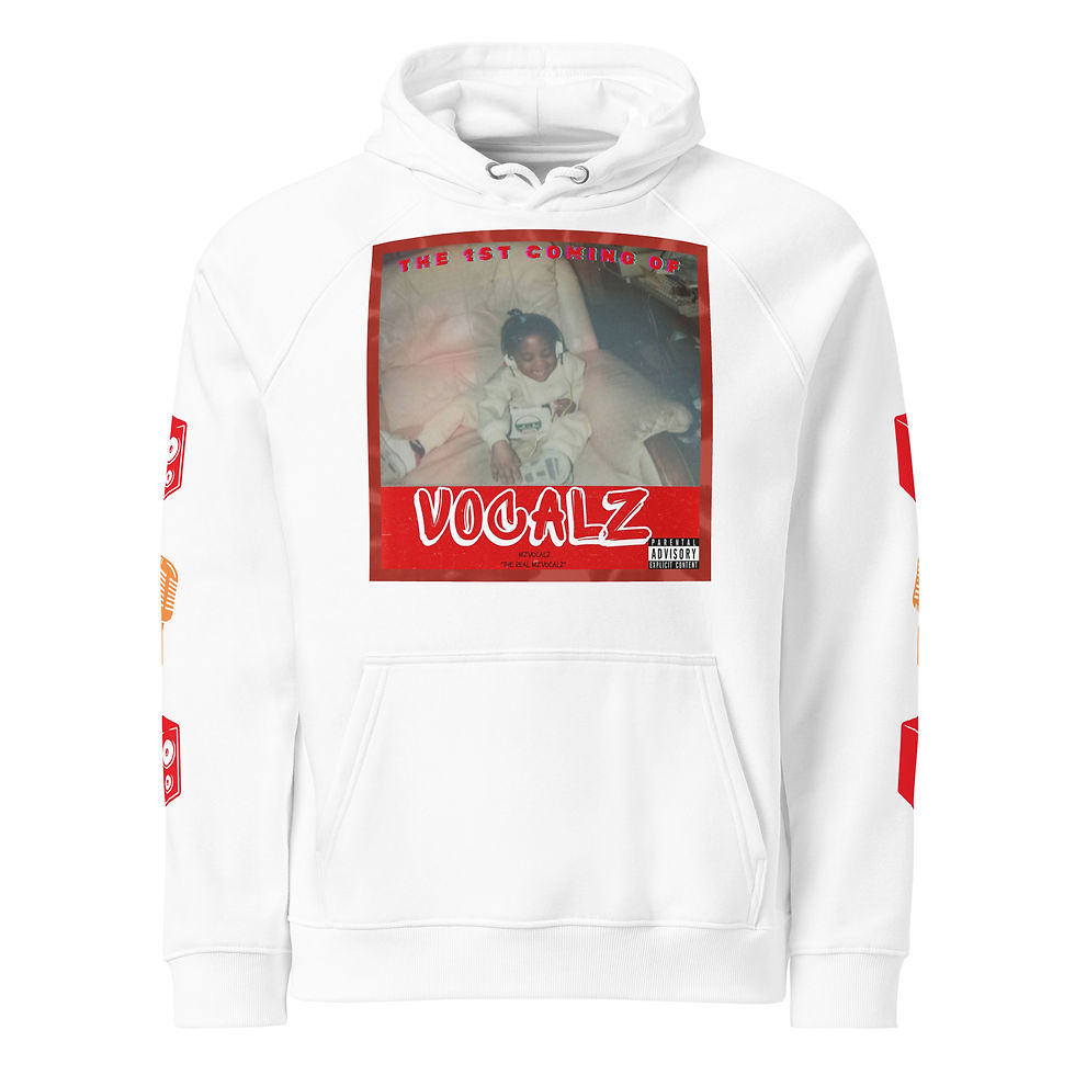 Thumbnail: The 1st Coming Of Vocalz EXCLUSIVE MUSIC MERCH Hoodie