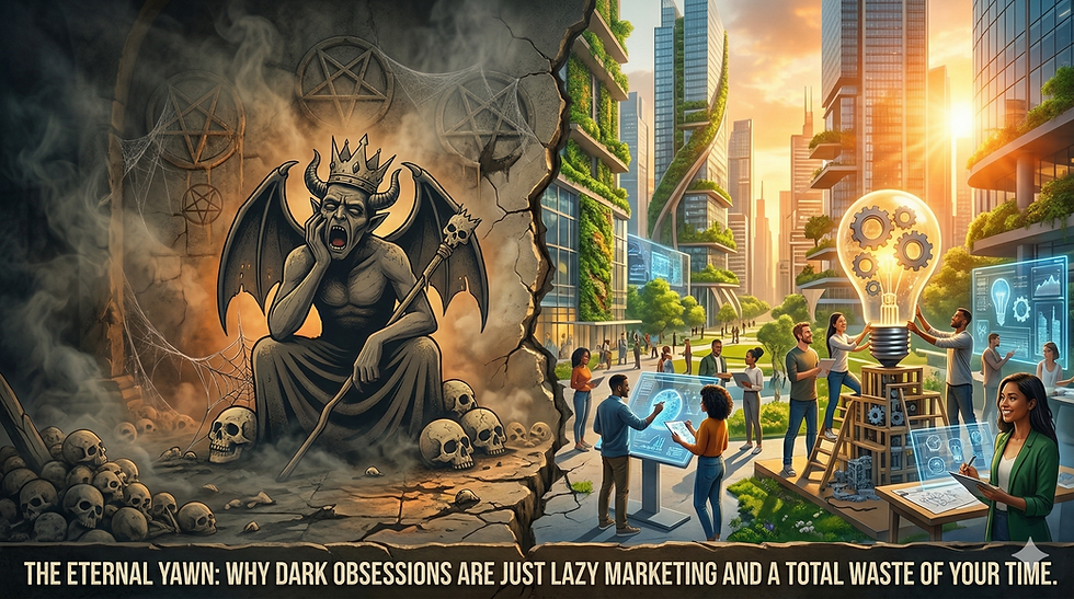 The Eternal Yawn: Why Dark Obsessions are Just Lazy Marketing