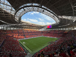 Swift’s Stadium Reaction Becomes the Week’s Entertainment Clip