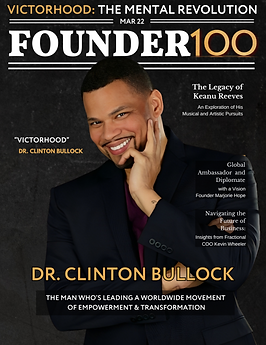 Dr Clinton Bullock Founder Magazine Cover