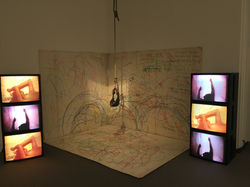 Up to and Including her Limits von Carolee Schneemann, Sammlung Hamburger Bahnhof