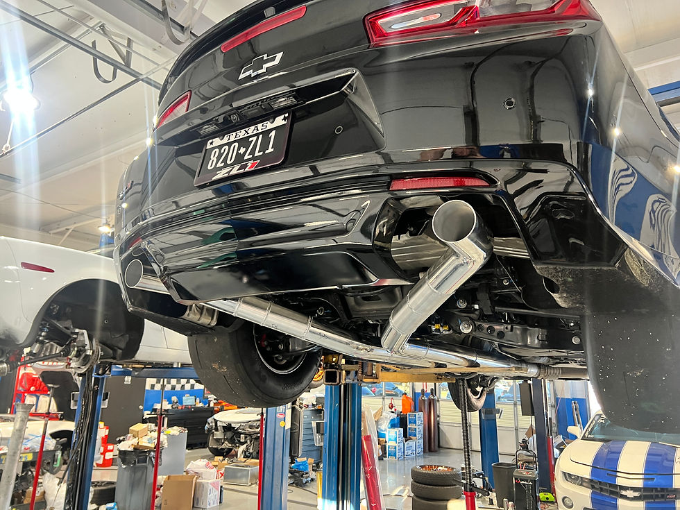 6th Gen ZL1 3.5" Aluminum Exhaust