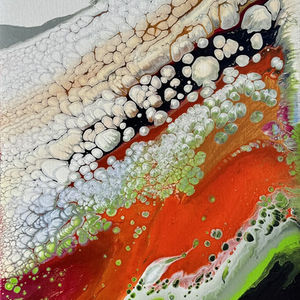 Uplifting Diptych Colorful Pearl Series