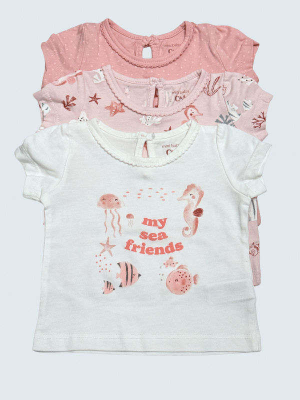 T-Shirt C&A - 3 Mois
