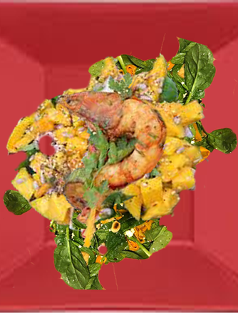 Entradas com frutos do mar