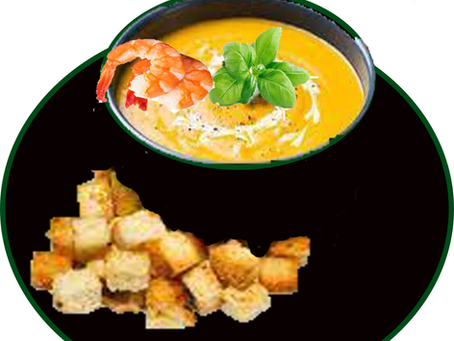 Entradas a base de sopas ou cremes