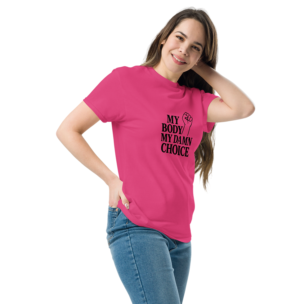 Thumbnail: My Body, My Damn Choice – Pro-Choice Feminist T-Shirt