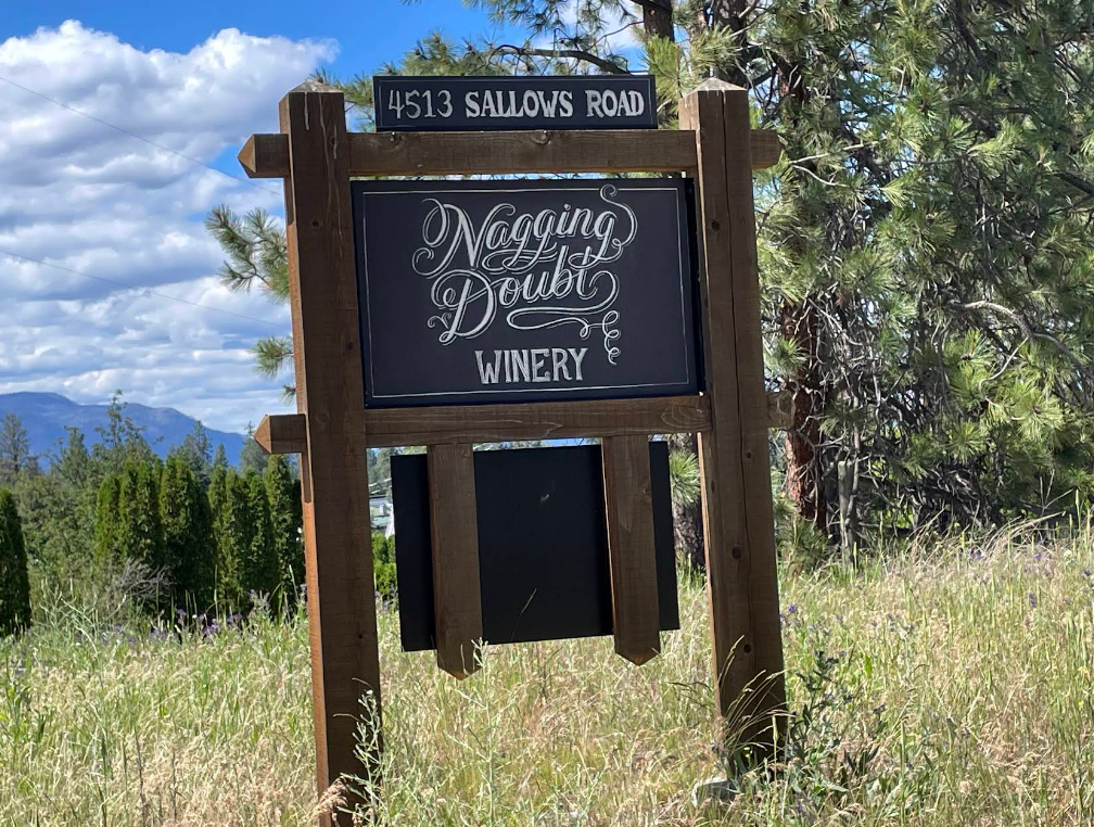 Nagging Doubt Winery – Southeast Kelowna