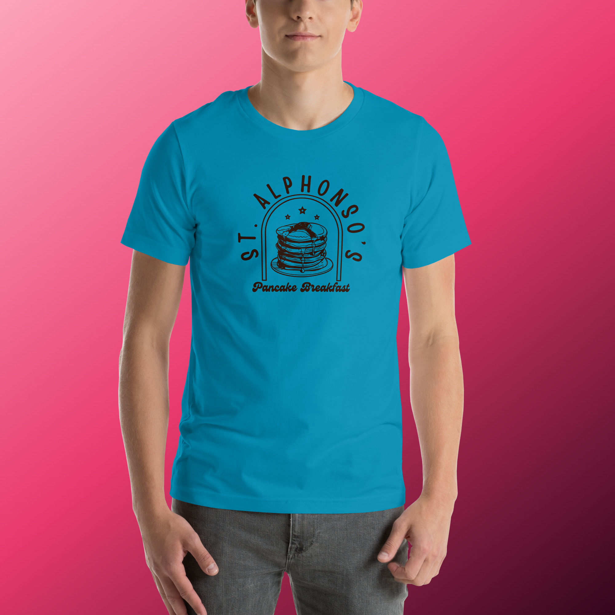 St. Alphonso's Pancake Breakfast Unisex t-shirt