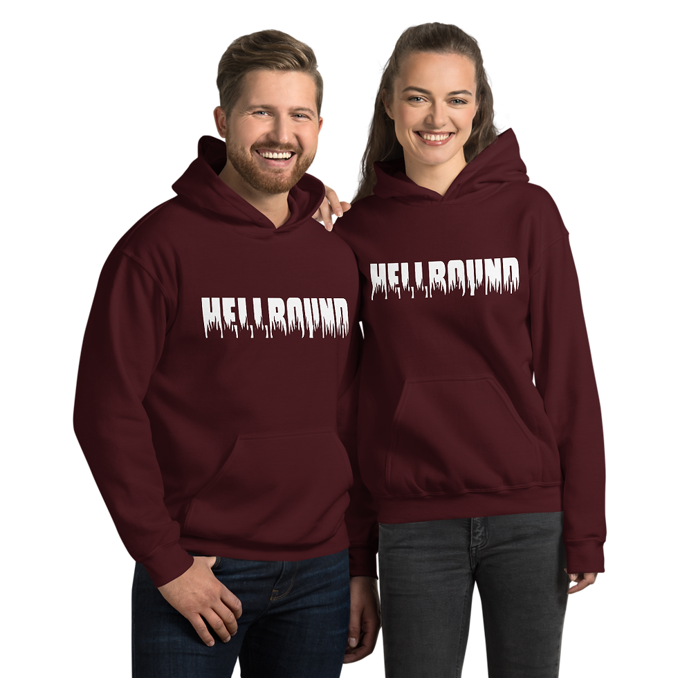Thumbnail: Hellbound Atheist Unisex Hoodie