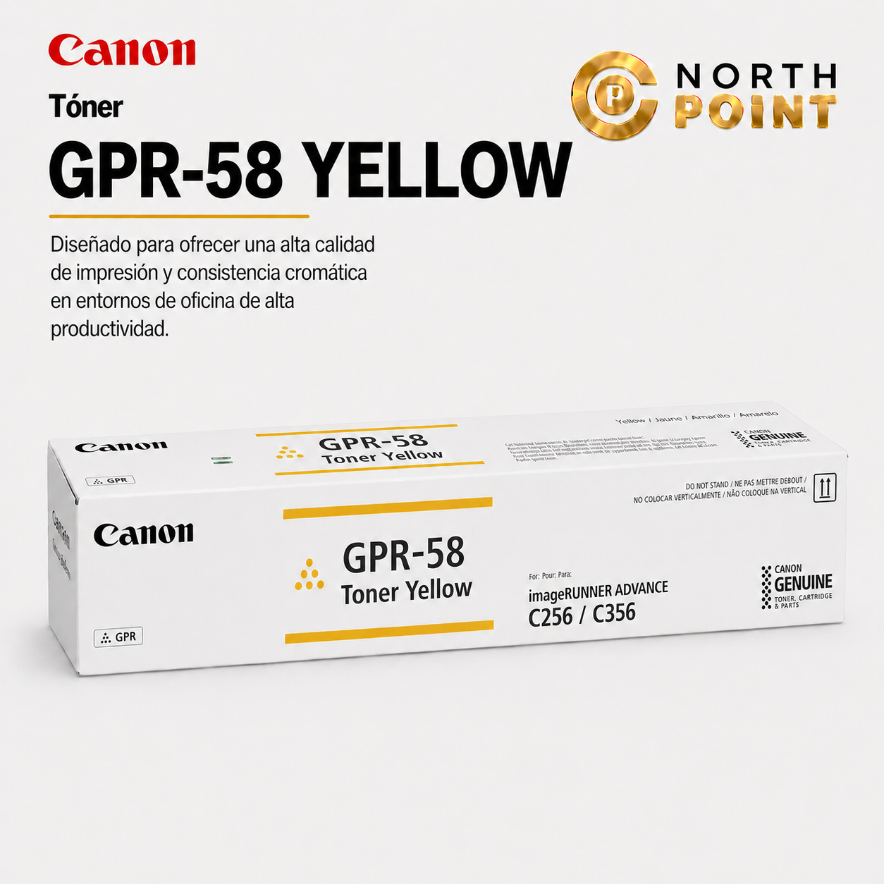 Tóner Gpr-58 Yellow