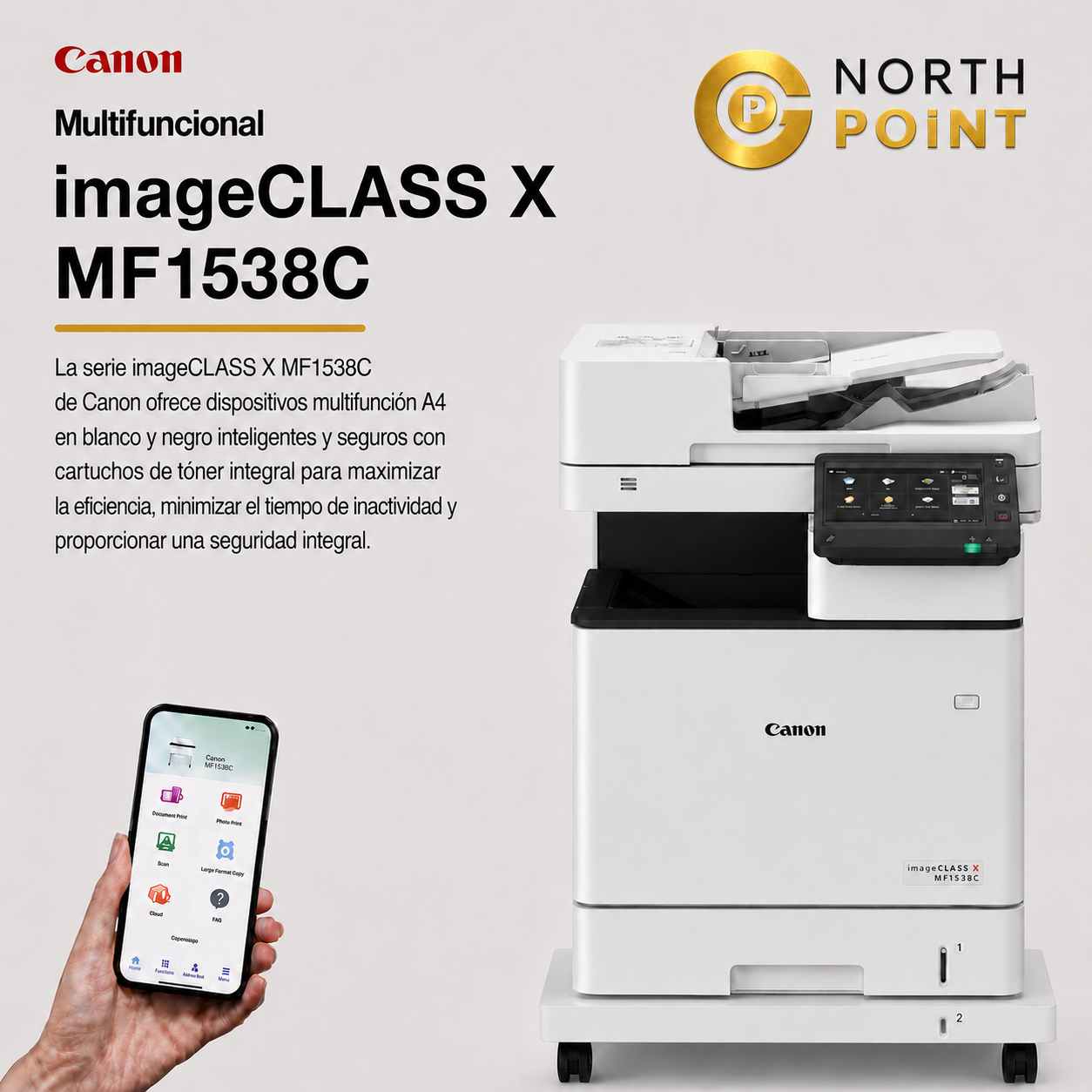 imageCLASS X MF 1538C