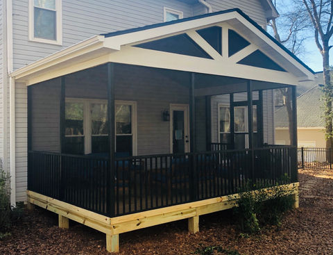 screened porch & decks greenville sc