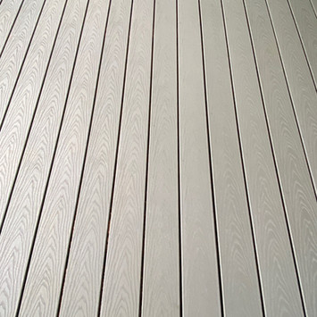 trex composite gray decking