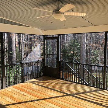 greenville, spartanburg custom screened porch builders