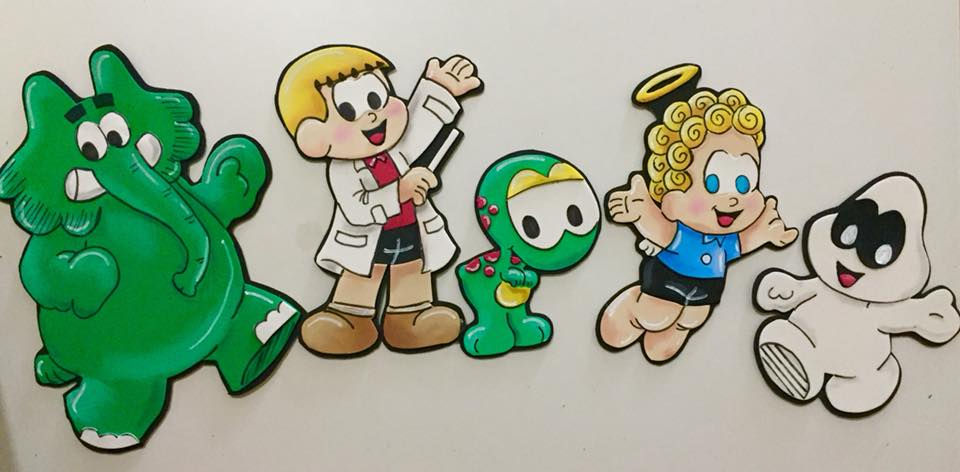 Miniatura: Turma da Mônica em E.V.A.