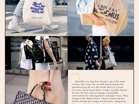 Reusable Tote Bag: An Eco-Friendly Accessory You Can Feel Good About