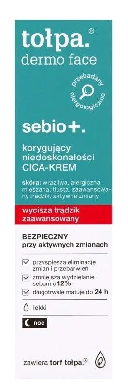 Tołpa krem do twarzy z CICA