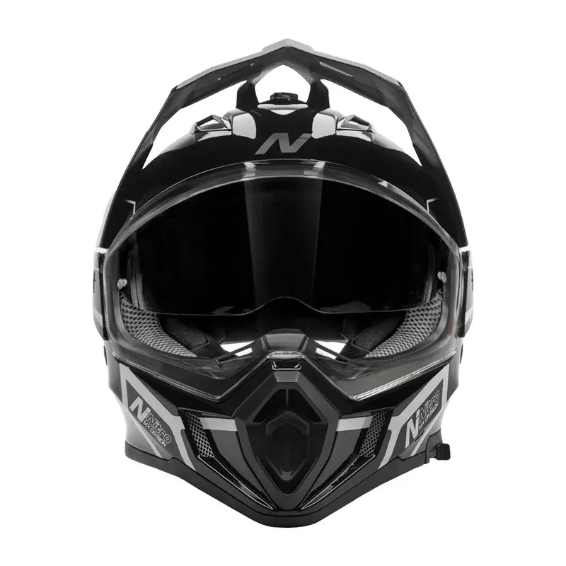 Thumbnail: NITRO HELMET MX780 PODIUM BLK/WHT