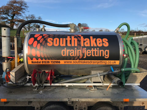 Vacuum Tanker for the removal of flood water and road gullies