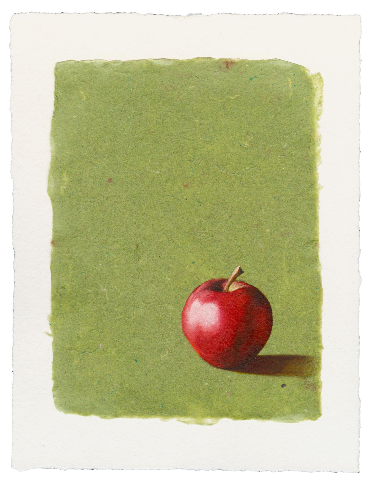 Apple on Green