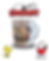 Miniatura: Kit 10 Canecas Snoopy Polímero Plástico 350ml