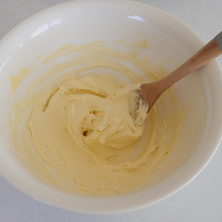 Ingredients creamed