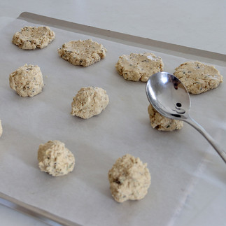 Spoonful of dough