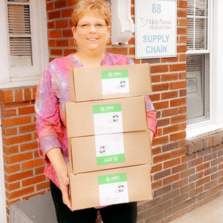 200 Masks Delivered to Holy Name Hospital in Teaneck, New Jersey