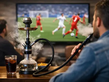 Dónde ver partidos y fumar hookah bien