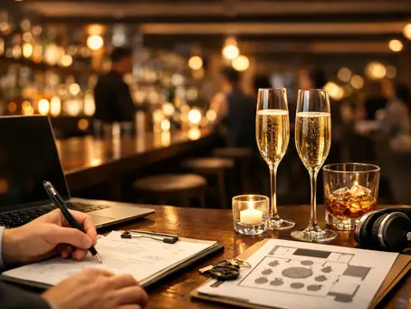 Cotización para evento privado en bar