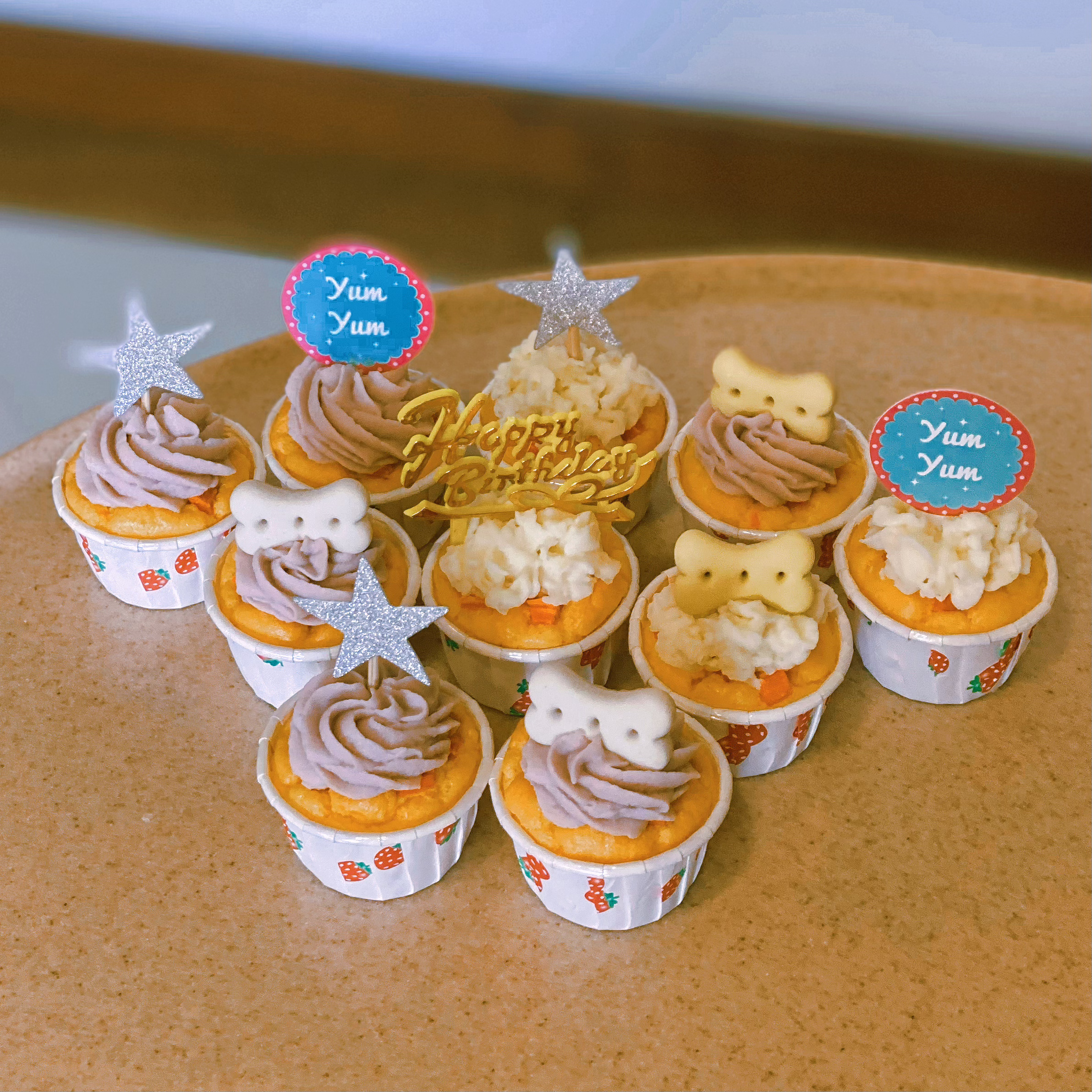 Carrot Pumpkin Cupcakes